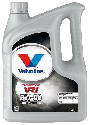VALVOLINE VR1 RACING 5W-50 4L VALVOLINE VR1 RACING 5W-50 4L