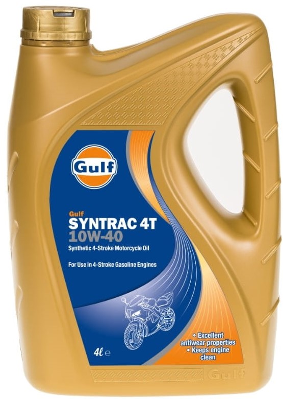 GULF 4T SYNTRAC 10W-40 4L GULF 4T SYNTRAC 10W-40 4L