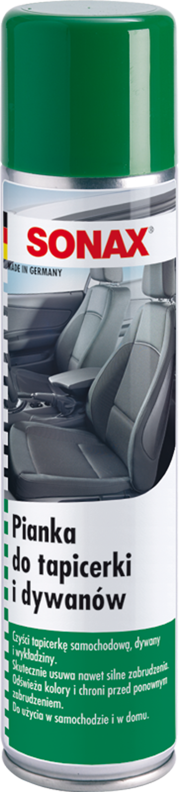 SONAX PIANKA DO TAPICERKI I DYWANÓW 400ml SONAX PIANKA DO TAPICERKI I DYWANÓW 400ml