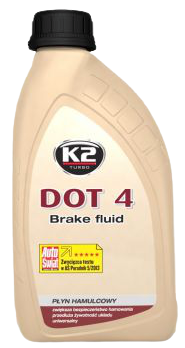 PŁYN HAMULCOWY DOT-4 0,5L K2 PŁYN HAMULCOWY DOT-4 0,5L K2