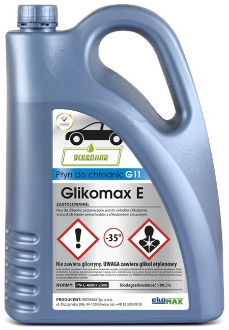 GLIKOMAX E PŁYN DO CHŁODNIC 5L NIEBIESKI EKO GLIKOMAX E PŁYN DO CHŁODNIC 5L NIEBIESKI EKO