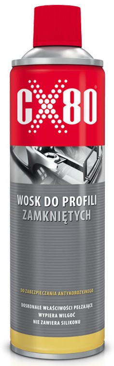 CX80 WOSK DO PROFILI ZAMKNIĘTYCH 500ML CX80 WOSK DO PROFILI ZAMKNIĘTYCH 500ML