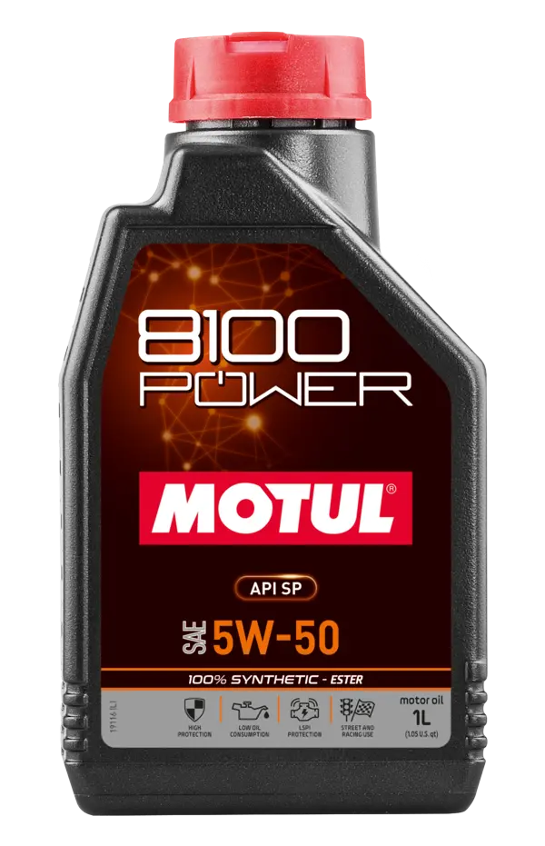 MOTUL 8100 POWER 5W-50 1L MOTUL 8100 POWER 5W-50 1L