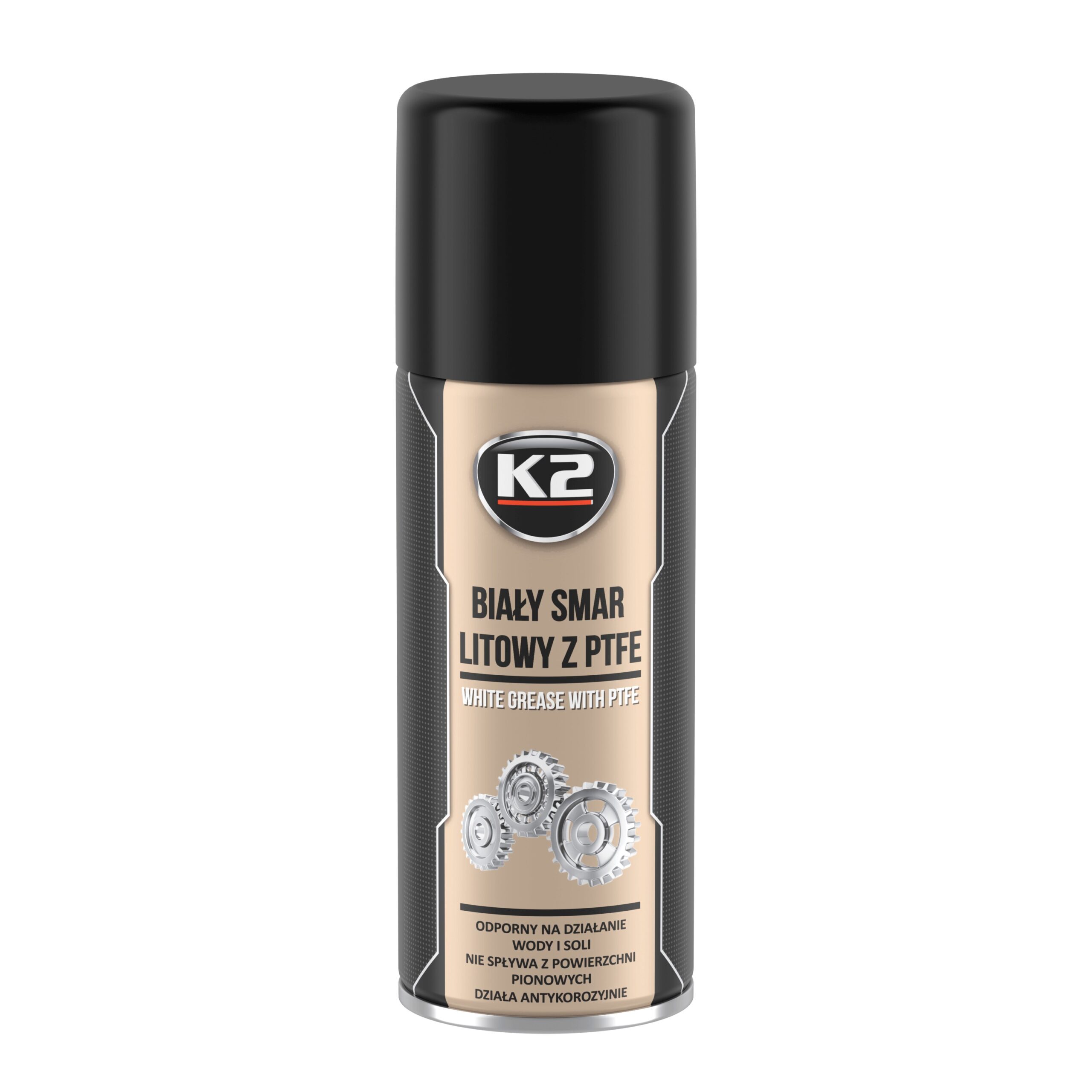K2 SMAR BIAŁY LITOWY Z PTFE 400ML SPRAY W121 K2 SMAR BIAŁY LITOWY Z PTFE 400ML SPRAY W121