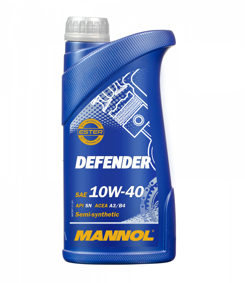 MANNOL DEFENDER 10W-40 1L 7507 MANNOL DEFENDER 10W-40 1L 7507