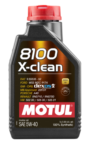 MOTUL 8100 X-CLEAN 5W-40 1L MOTUL 8100 X-CLEAN 5W-40 1L