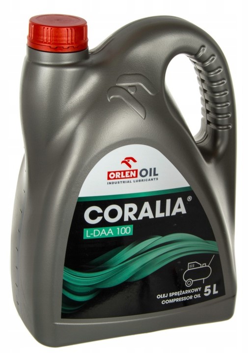 OLEJ SPRĘŻARKOWY CORALIA L-DAA 100 5L ORLEN OLEJ SPRĘŻARKOWY CORALIA L-DAA 100 5L ORLEN
