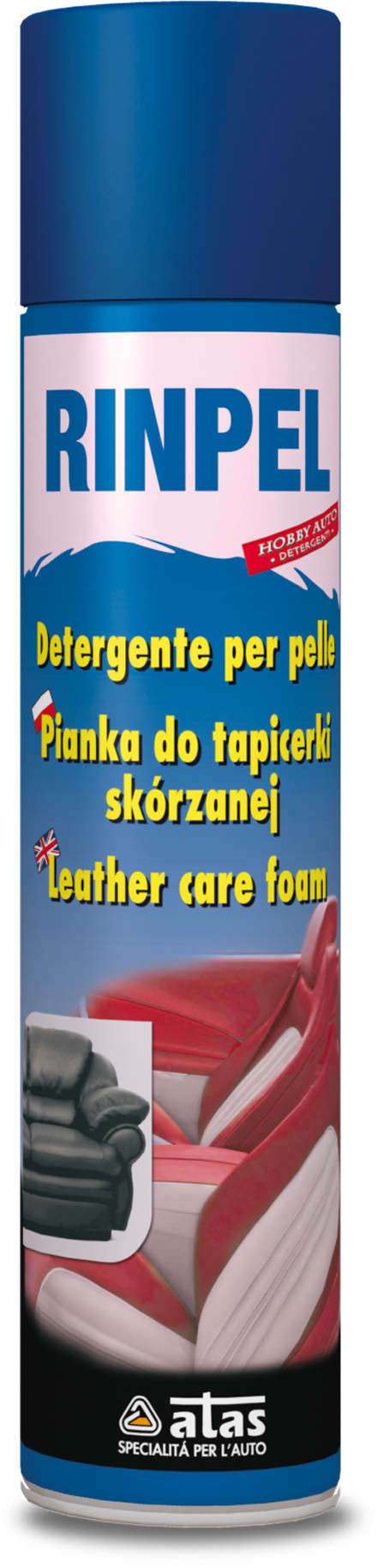 PIANKA DO CZYSZCZENIA SKÓR RINPEL 400ML ATAS PIANKA DO CZYSZCZENIA SKÓR RINPEL 400ML ATAS