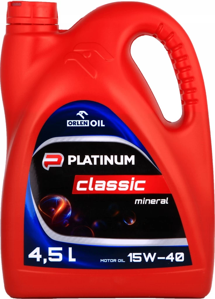 PLATINUM CLASSIC MINERAL SL/CF 15W-40 4,5L PLATINUM CLASSIC MINERAL SL/CF 15W-40 4,5L