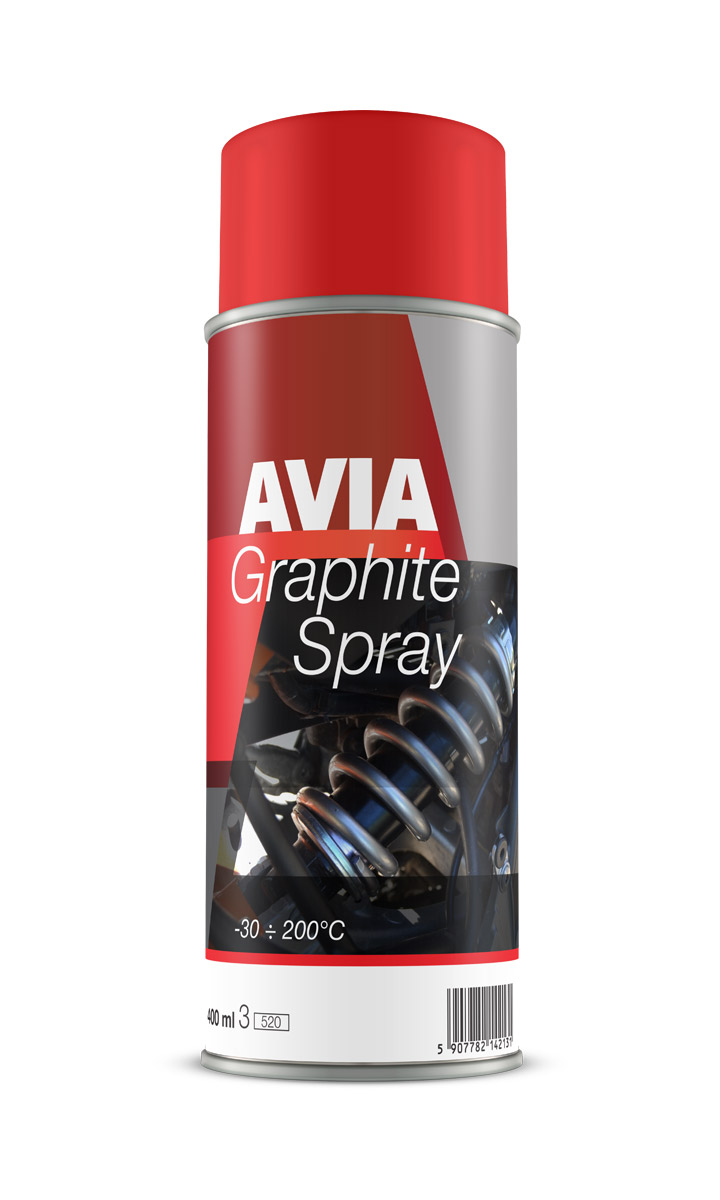 SMAR GRAFITOWY SPRAY 400ML AVIA SMAR GRAFITOWY SPRAY 400ML AVIA