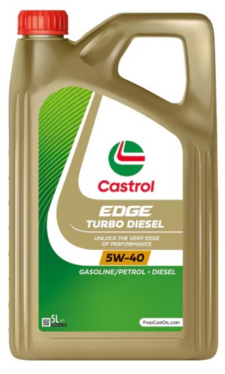 Castrol EDGE 5W-40 A3/B4　5L CASTROL EDGE 5W-40 TURBO DIESEL 5L - Olejada.pl