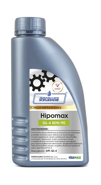HIPOMAX GL-4 80W-90 1L EKOMAX HIPOMAX GL-4 80W-90 1L EKOMAX