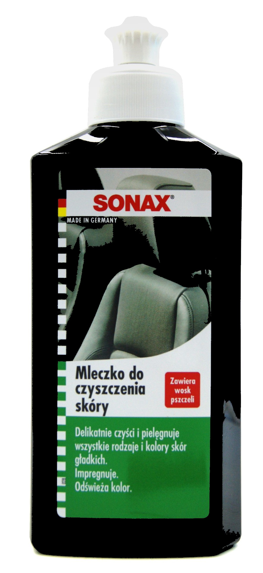 MLECZKO DO CZYSZCZENIA SKÓRY 250ML SONAX MLECZKO DO CZYSZCZENIA SKÓRY 250ML SONAX
