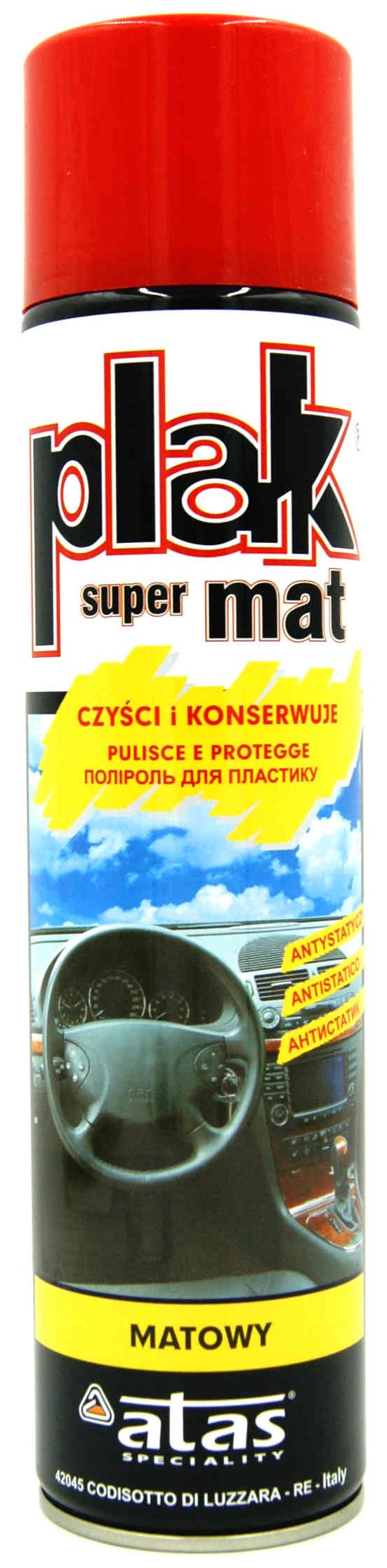 PLAK SUPERMAT 600ML TRUSKAWKA PLAK SUPERMAT 600ML TRUSKAWKA